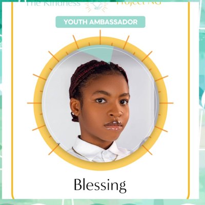 Blessing, Youth Ambassador