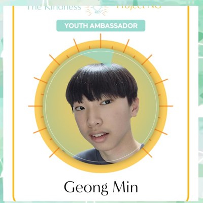 Geong Min, Youth Ambassador